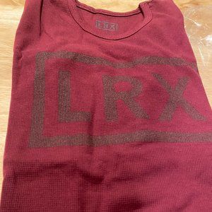 LRX Long Sleeve Thermal - Small - New - Wine color